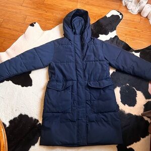 Everlane The ReNew Long Puffer